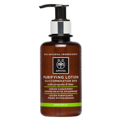 Lotion Tonique Purifiante Peaux Grasses et Mixtes APIVITA 200 ml