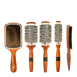 Head Jog Wood Ceramic Brush Set precio