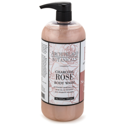 Archipelago Botanicals Charcoal Rose Body Wash 975ml características