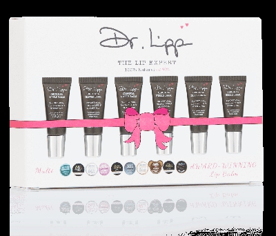 Dr. Lipp Pack Of 6 Minis, Original Nipple Balm For Luscious Lips & Glossy Bits