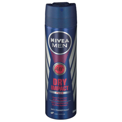 Nivea MEN Déodorant Dry Impact Plus Spray características