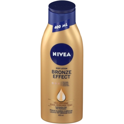 Nivea Bronze Effect Lait nourrissant bronzage progressif Peaux claires