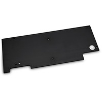 3831109817414 ventilateur, refroidisseur et radiateur Carte graphique Plaque arrière Noir, Backplate