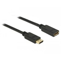 83810 câble DisplayPort 2 m Noir, Câble d''extension