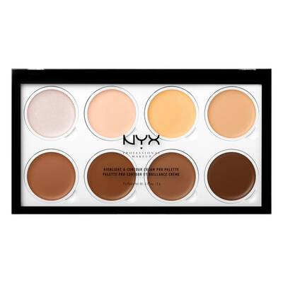 Palette illuminatrice contouring Highlight & Contour Cream Pro