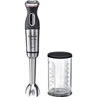 MS8CM6110 blender 0,6 L Mélangeur par immersion 1000 W Noir, Argent, Batteur électrique