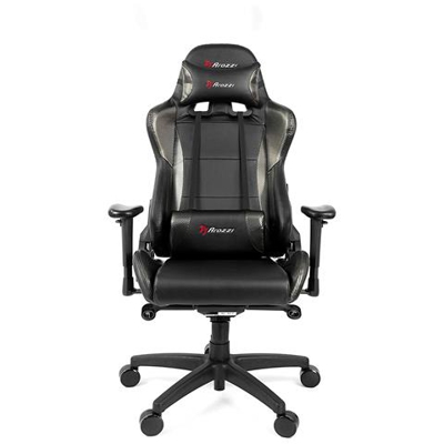 Sedia Gaming Verona Pro V2 in Ecopelle Colore Nero / Carbonio