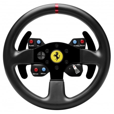 Thrustmaster  Ferrari 458 Challenge Wheel Add-On Volante PC, Playstation 3 Nero 4060047