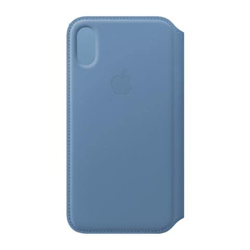 Custodia Folio in Pelle (per iPhone XS) - Fiordaliso en oferta