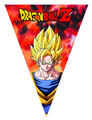 Ghirlanda con festoni di Dragon Ball Z™ 360 cm