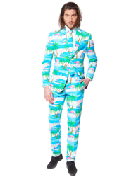 Costume Flamingo di Opposuits™ per uomo en oferta