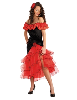 Costume da danzatrice di flamenco donna