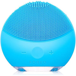 Luna Mini 2 Spazzola Viso In Silicone Molto Delicato E Adatto A Tutti I Tipi Di Pelle Aquamarine Ricarica Tramite Usb características