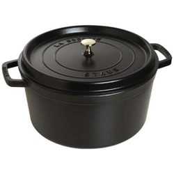 Cocotte in Ghisa con Coperchio Diametro 12 cm Colore Nero en oferta