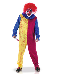 Costume da clown psicopatico adulto en oferta