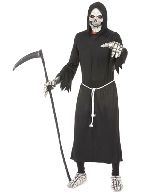 Costume da falciatore delle tenebre per adulto