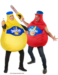 Costume coppia di bottiglie Orangina™ Adulto precio