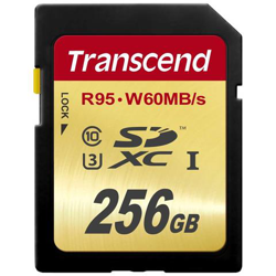 Scheda di Memoria SDXC 256 GB UHS-I di Classe 3 Velocità 95 MB / s precio