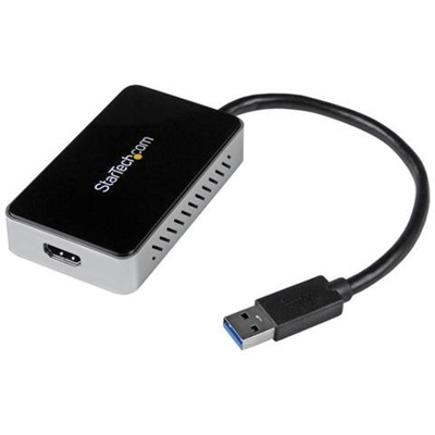 Adattatore scheda video esterna per più monitor USB 3.0 a HDMI con hub USB a 1 porta - 1920x1200 / 1080p