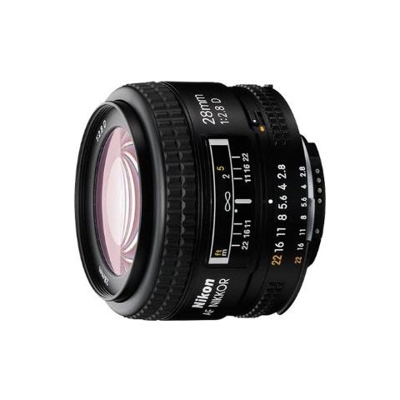 28mm f / 2.8D AF NIKKOR Nero