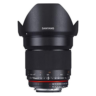 16mm f / 2.0 Samsung NX, MILC, 13/11, Manuale, Nero, 8,94 cm, 7,7 cm