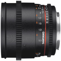 85mm T1.5 VDSLR AS IF UMC II, SLR, 9/7, Manuale, Sony, Nero, 7,8 cm, compatibile con attacco Sony A en oferta