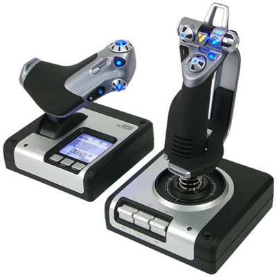 Saitek Pro Flight X52 Flight System - Joystick e acceleratore - cablato