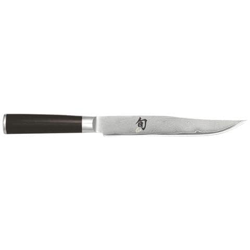 Coltello Da Arrosto Cm 20 Linea Shun Classic Di Kai In Acciaio Damasco Con Manico In Legno Pakka en oferta