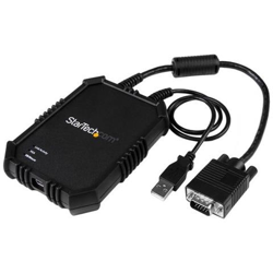 Adattatore crash cart portatile per PC con alloggio robusto - Console KVM USB con trasferimento di file e Acquisizione Video en oferta