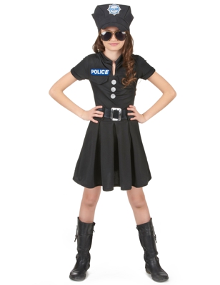 Costume da poliziotta bambina