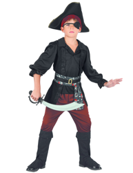 Costume da pirata gentiluomo per bambino características