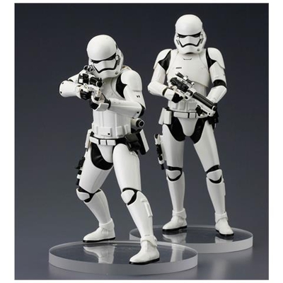 Star Wars Episode Vii Artfx+ Statue 2-pack First Order Stormtrooper - 18 Cm