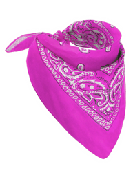 Bandana fucsia per adulto en oferta