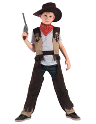 Costume da Cowboy rodeo bambino en oferta