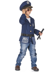 Costume con giacca poliziotto bambino precio