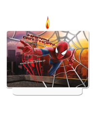 Candela di compleanno The Amazing Spider-Man en oferta