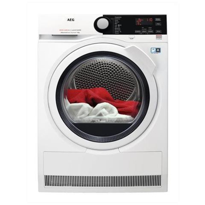 Asciugatrice T8DBE853 Serie 8000 AbsoluteCare, 8 Kg Classe A+++ Pompa di calore