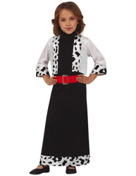 Costume Miss Dalmata bambina en oferta