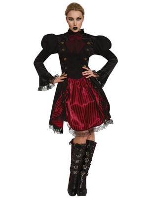 Costume Miss Steampunk donna