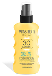 ANGSTROM PROTECT HYDRAXOL KIDS LATTE SPRAY SOLARE PROTEZIONE 30 175 ML características