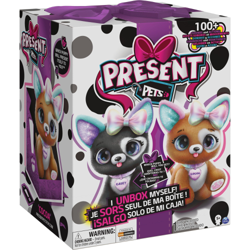 Present Pets Cucciolo Rainbow Glitter, Peluche animali características