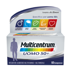 MULTICENTRUM UOMO 50+ 60 COMPRESSE precio