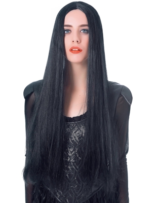 Parrucca da donna di Halloween lunga 75 cm