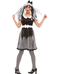 Costume bambola rotta per donna precio