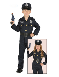 Costume polizotto bambino precio