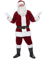 Costume da Babbo Natale super lusso per adulto precio