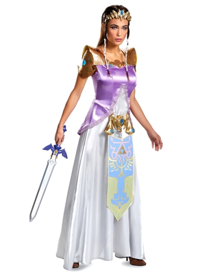 Costume principessa Zelda™ deluxe per donna