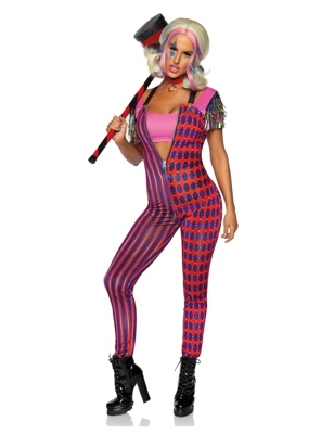 Costume deluxe ragazza folle per donna