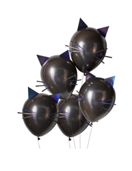 5 Palloncini in lattice gatto nero en oferta