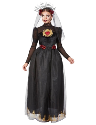 Costume sposa nera donna